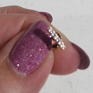 PAVOI Cubic Zirconia Rose Gold Earrings